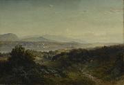 Johann Hermann Carmiencke Landscape, Hyde Park, New York oil on canvas